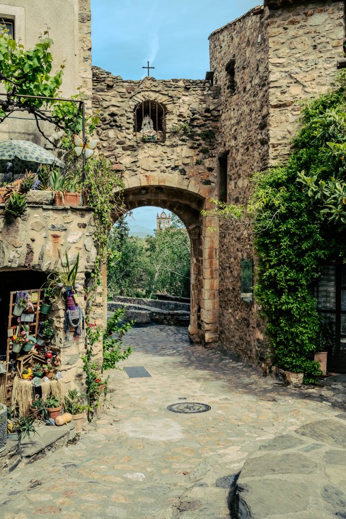 Entrée de Castelnou